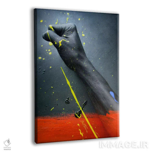 تابلو برای حقت بجنگ اثر بن هاین (هنرمند بلژیکی) - نمای پرسپکتیو محصول