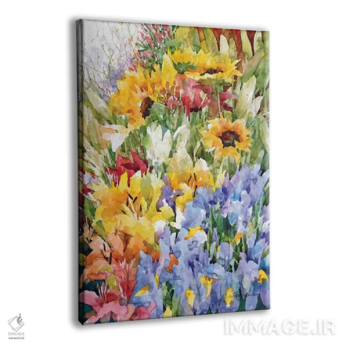 تابلو قدرت گل اثر آنلاین بوکنکمپ - نمای پرسپکتیو محصول