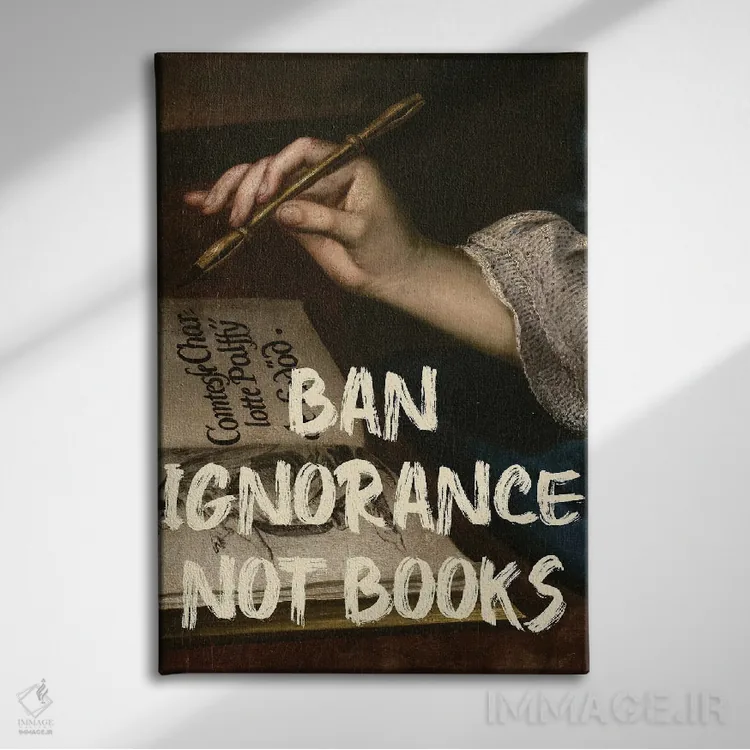 تابلو سورئالیسم باروک و رنسانس در بیان هنری اثر بونا فیدسا - نمای روبهرو روی دیوار