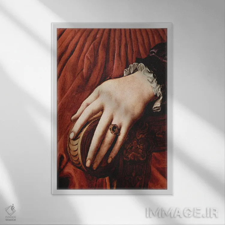 تابلو از انگشترم خوشت میآید؟ اثر بونا فیدسا - نمای قابدار سفید