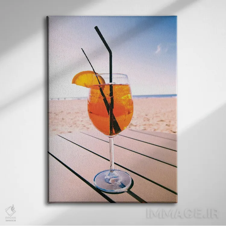 تابلو اوقات خوش اثر بلی - نمای روبهرو روی دیوار