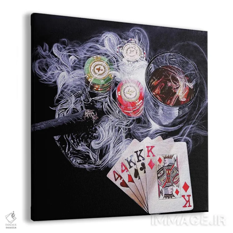 تابلو بازی تمام شد II اثر جی.بلو استودیو (استودیو هنری) - نمای پرسپکتیو محصول