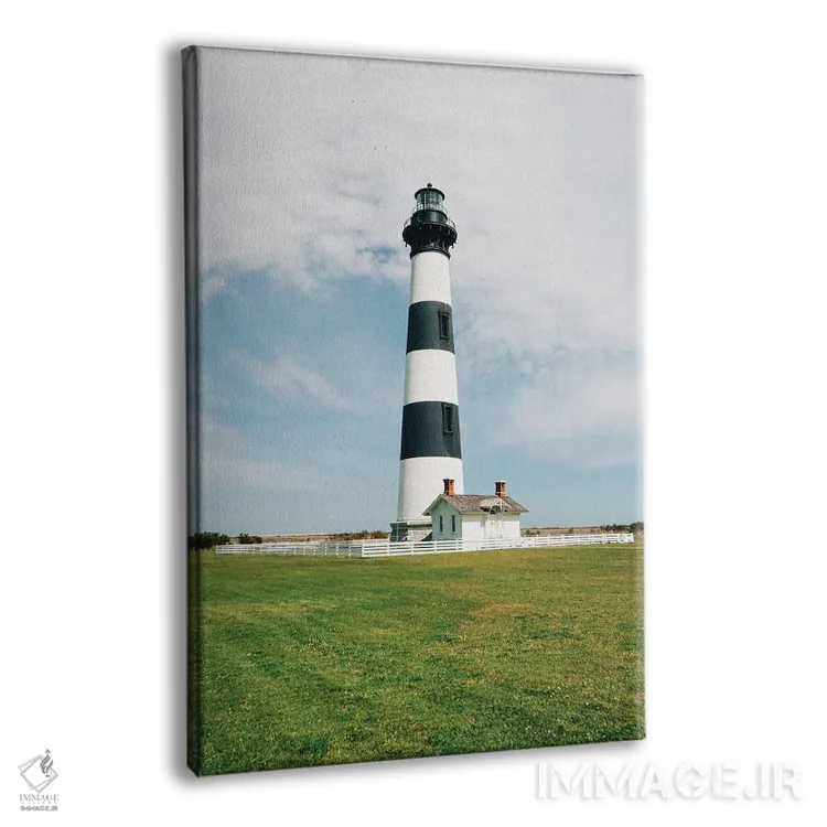 تابلو فانوس دریایی جزیره بادی I اثر جان بیلوس - نمای پرسپکتیو محصول