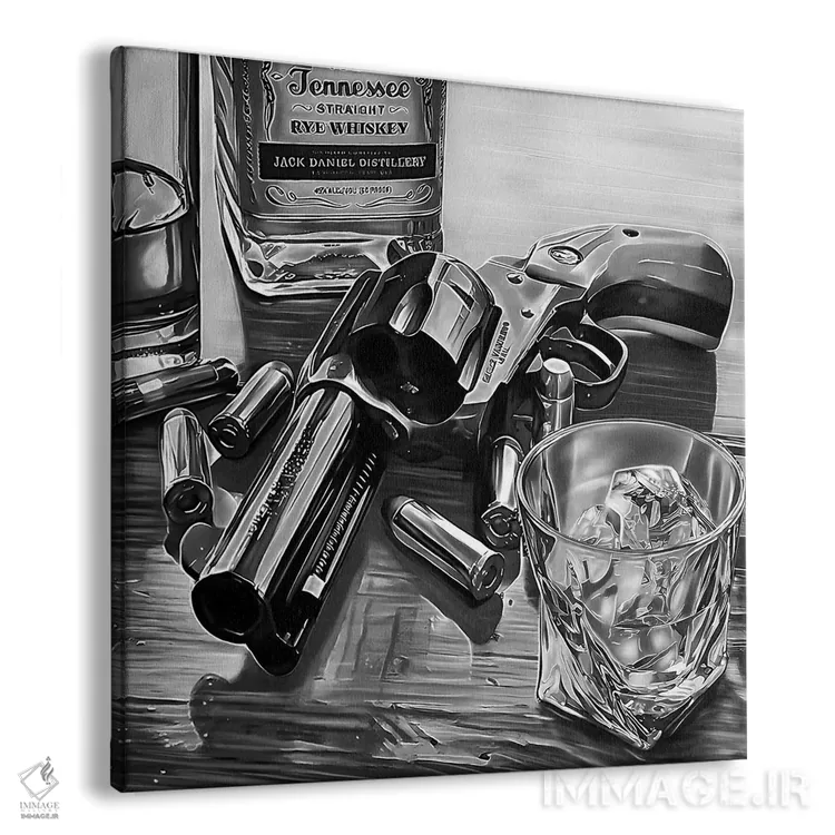 تابلو غرب وحشی IV اثر جی.بلو استودیو (استودیو هنری) - نمای پرسپکتیو محصول