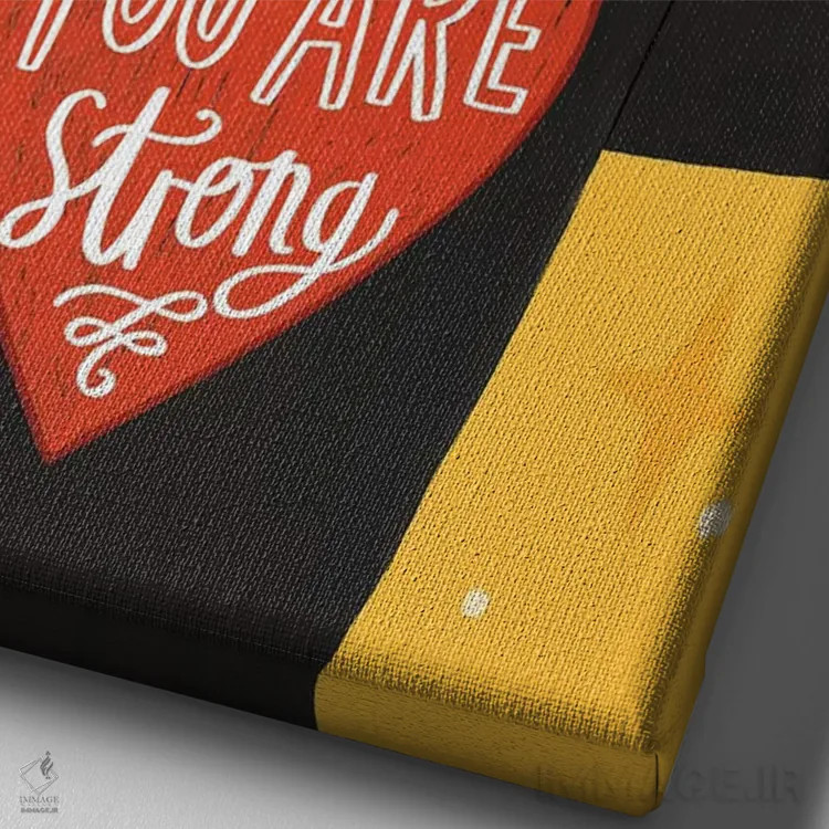 تابلو هی دختر روزمره ۱ اثر لیزا بارلو - نمای نزدیک بافت بوم