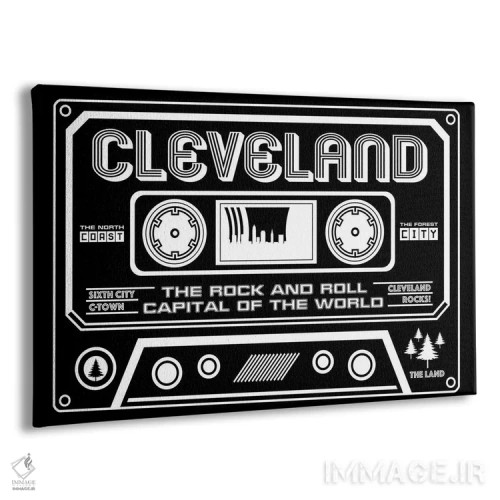 تابلو کاست کلیولند اثر پرینتهای بنتون پارک (استودیو/گالری هنری) - نمای پرسپکتیو محصول