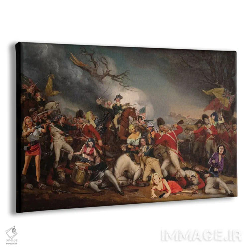 تابلو نبرد میان جنسیتها اثر جیسون بروک - نمای پرسپکتیو محصول