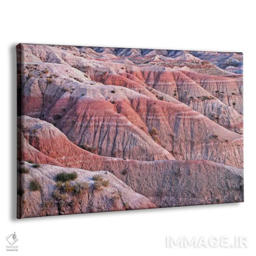 تابلو رنگهای غروب سرزمینهای بَد اثر برایان ولف - نمای پرسپکتیو محصول