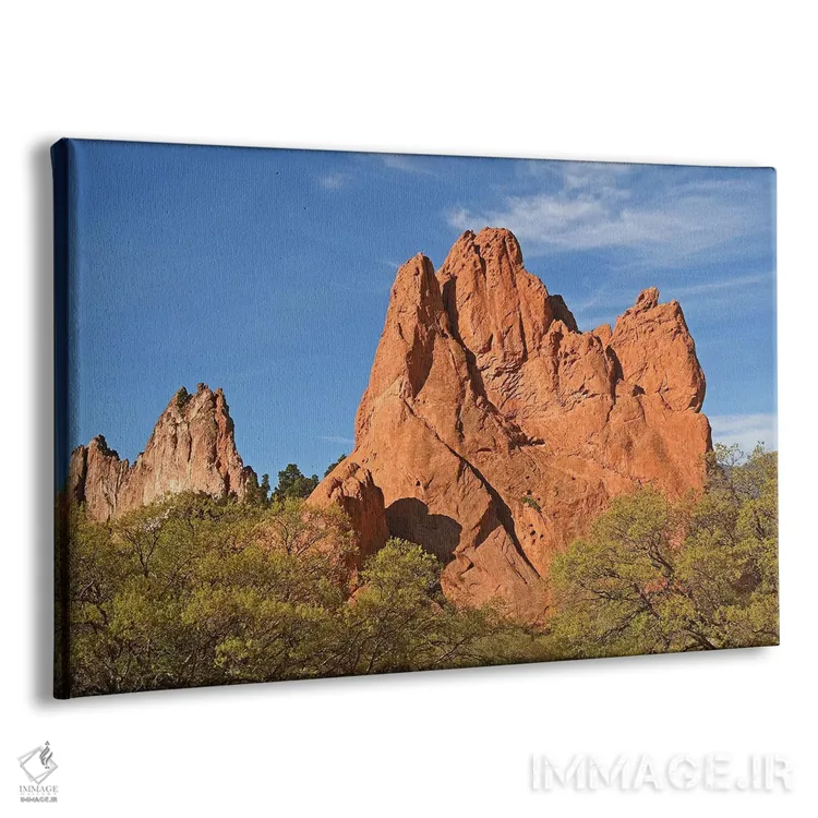 تابلو باغ خدایان اثر برایان ولف - نمای پرسپکتیو محصول