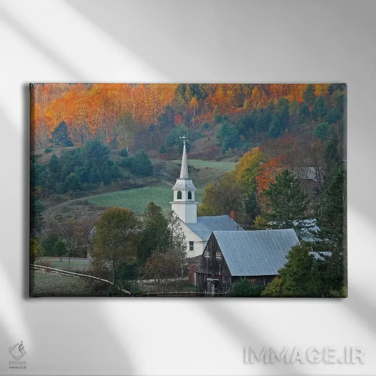 تابلو نخستین پرتو نور در شرق کورینت اثر برایان ولف - نمای روبهرو روی دیوار