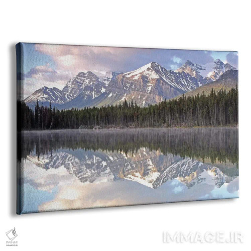 تابلو دریاچه هربرت اثر برایان ولف - نمای پرسپکتیو محصول