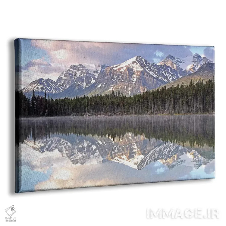 تابلو دریاچه هربرت اثر برایان ولف - نمای پرسپکتیو محصول