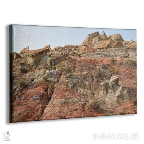 تابلو هودوها (ستونهای سنگی طبیعی) اثر برایان ولف - نمای پرسپکتیو محصول