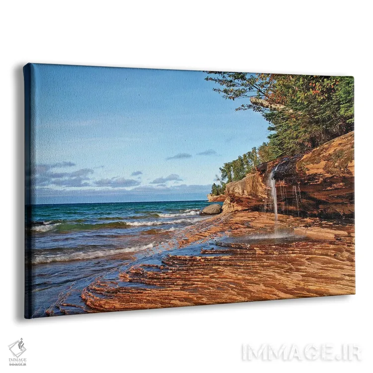 تابلو ساحل معدنچیان اثر برایان ولف - نمای پرسپکتیو محصول