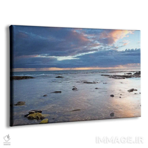 تابلو طوفان اقیانوس اثر برایان ولف - نمای پرسپکتیو محصول