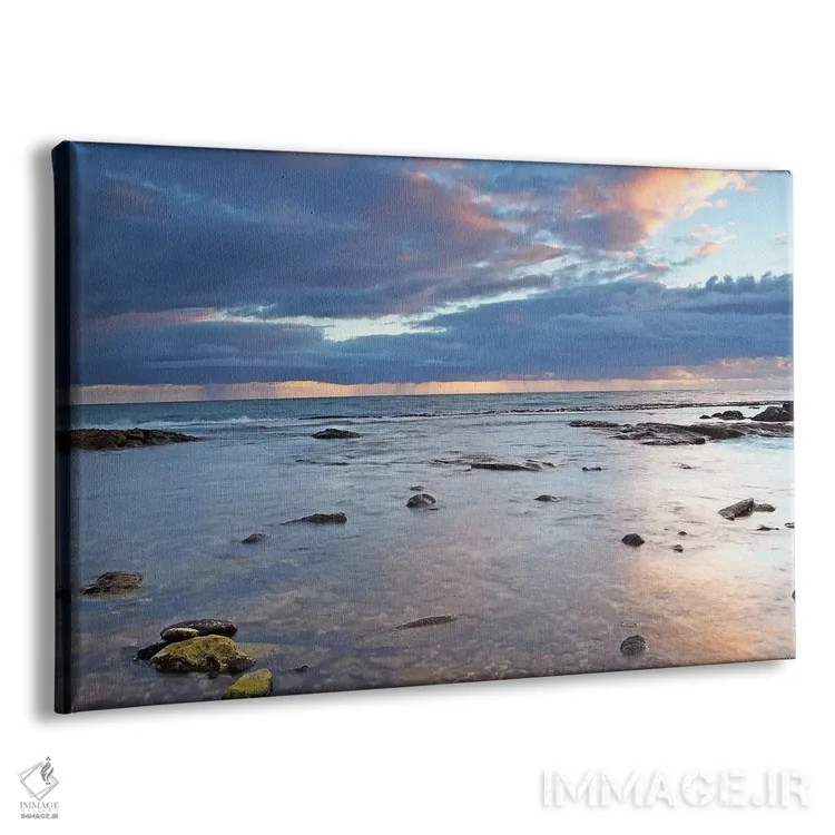 تابلو طوفان اقیانوس اثر برایان ولف - نمای پرسپکتیو محصول