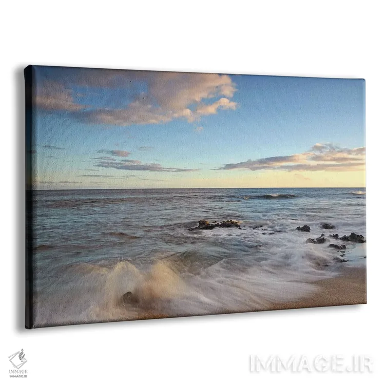 تابلو ساحل برکهٔ نمکی اثر برایان ولف - نمای پرسپکتیو محصول