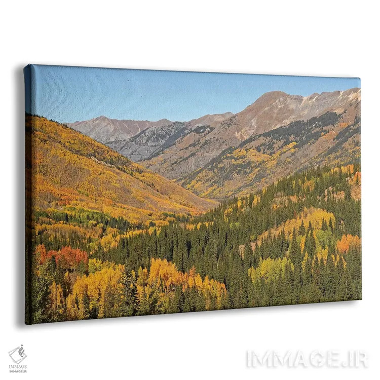 تابلو کوهستان سنخوان اثر برایان ولف - نمای پرسپکتیو محصول