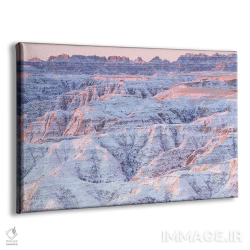 تابلو برف روی سرزمینهای بایر اثر برایان ولف - نمای پرسپکتیو محصول