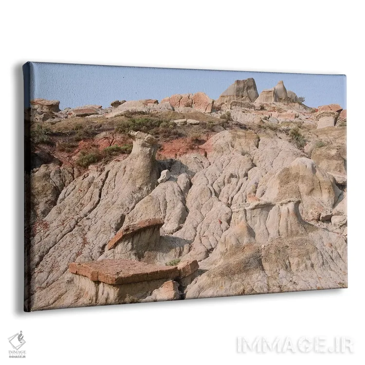 تابلو طرح سرزمینهای بایر اثر برایان ولف - نمای پرسپکتیو محصول