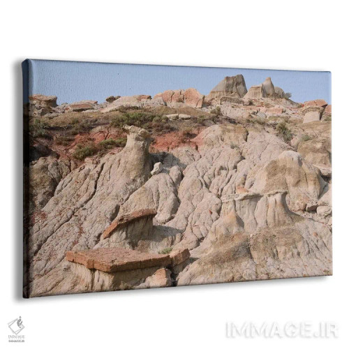 تابلو طرح سرزمینهای بایر اثر برایان ولف - نمای پرسپکتیو محصول