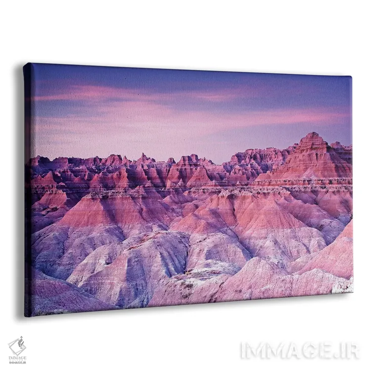 تابلو طلوع سرزمینهای بایر اثر برایان ولف - نمای پرسپکتیو محصول