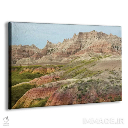 تابلو آبنباتهای سرزمینهای بایر (شکلهای صخرهای) اثر برایان ولف - نمای پرسپکتیو محصول