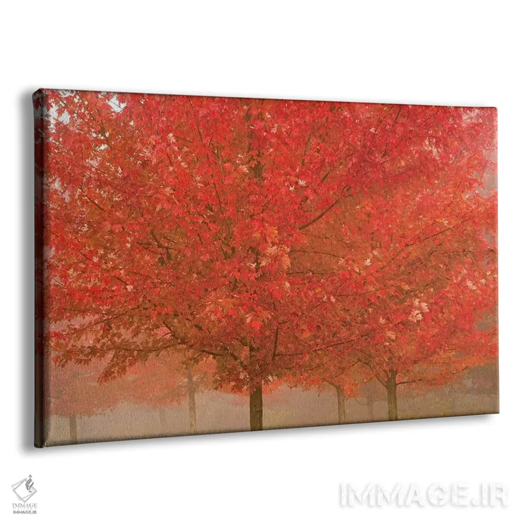 تابلو افراهای صبح مهآلود اثر برایان ولف - نمای پرسپکتیو محصول