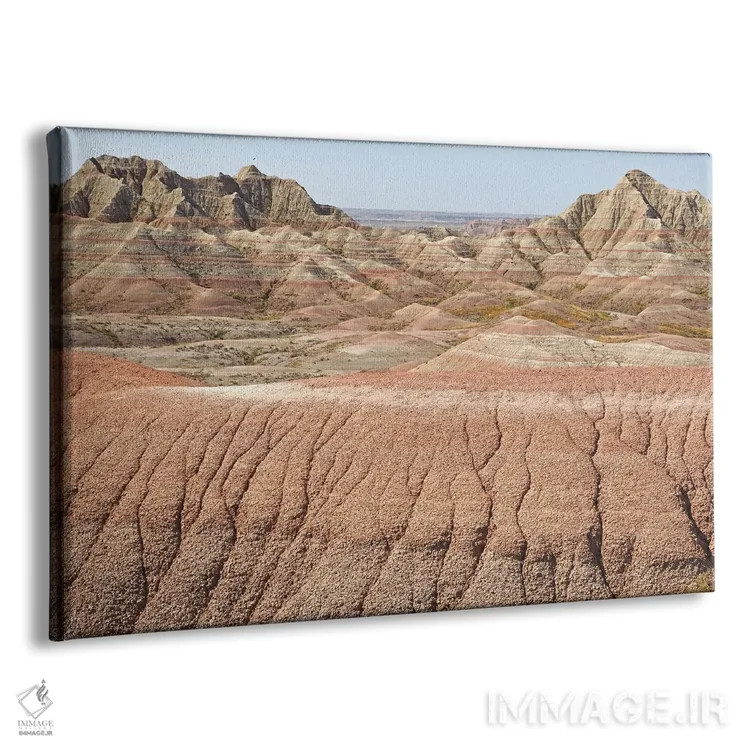 تابلو شکلگیریهای بدلندز اثر برایان ولف - نمای پرسپکتیو محصول