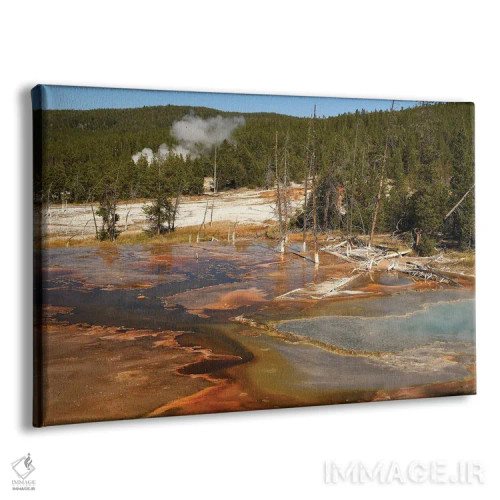 تابلو چشمه فایرهول اثر برایان ولف - نمای پرسپکتیو محصول