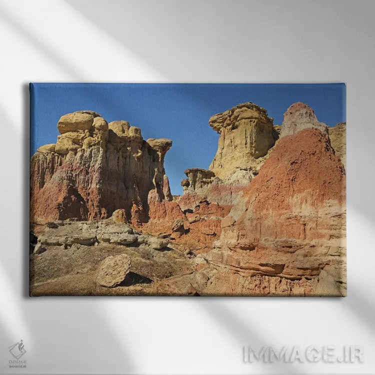 تابلو بدلندز گوسبری اثر برایان ولف - نمای روبهرو روی دیوار