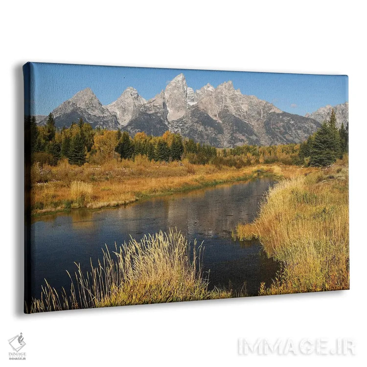 تابلو اسکله شوبکر - تیتونهای بزرگ اثر برایان ولف - نمای پرسپکتیو محصول