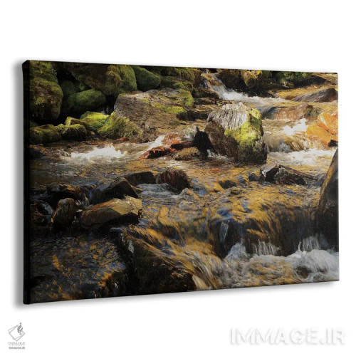 تابلو آبشارها در مارون بلز اثر برایان ولف - نمای پرسپکتیو محصول
