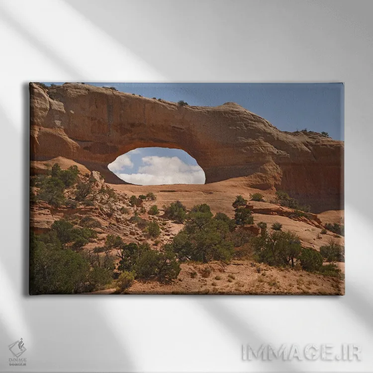 تابلو طاق ویلسون اثر برایان ولف - نمای روبهرو روی دیوار