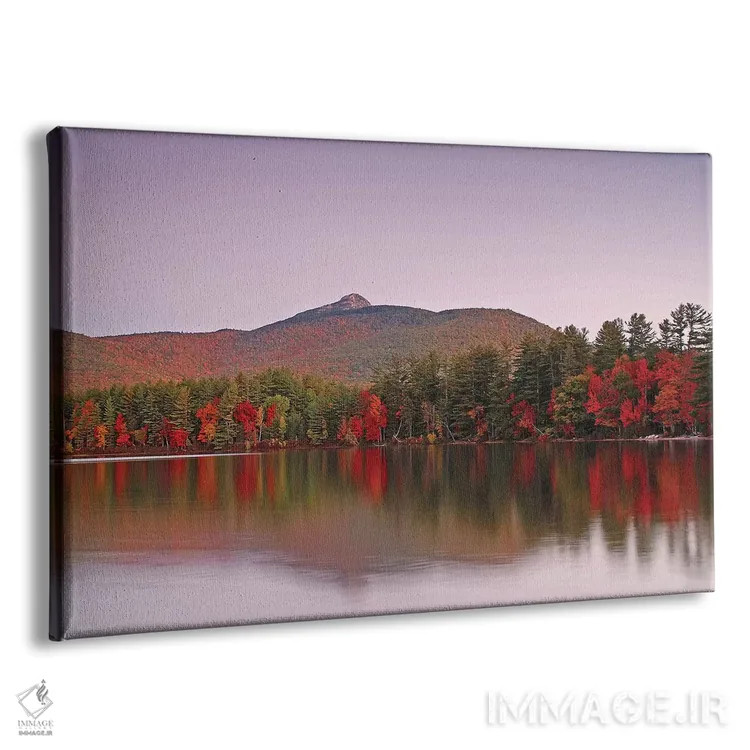 تابلو طلوع آفتاب بر دریاچه چوکوروا اثر برایان ولف - نمای پرسپکتیو محصول