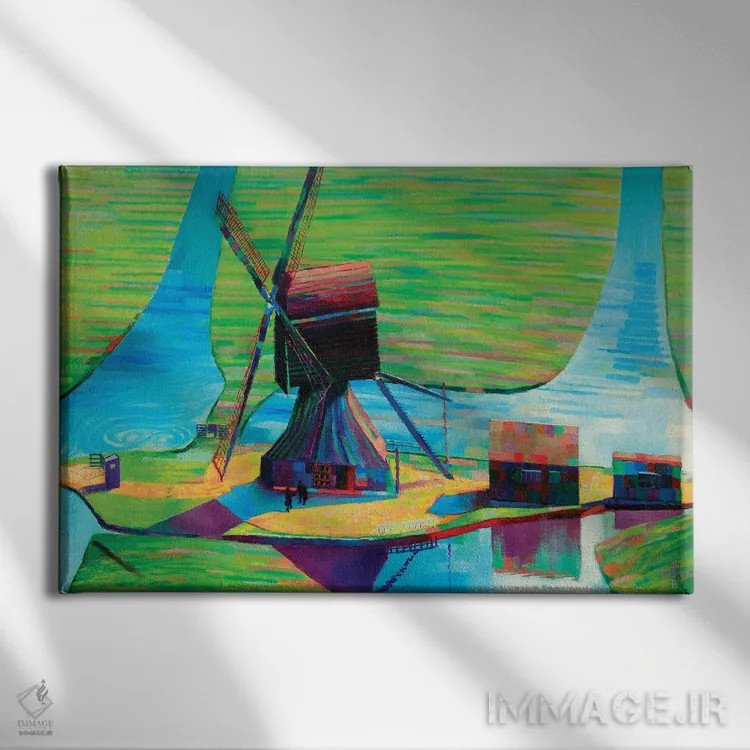 تابلو ملاقات اثر کُرنه آکرز - نمای روبهرو روی دیوار