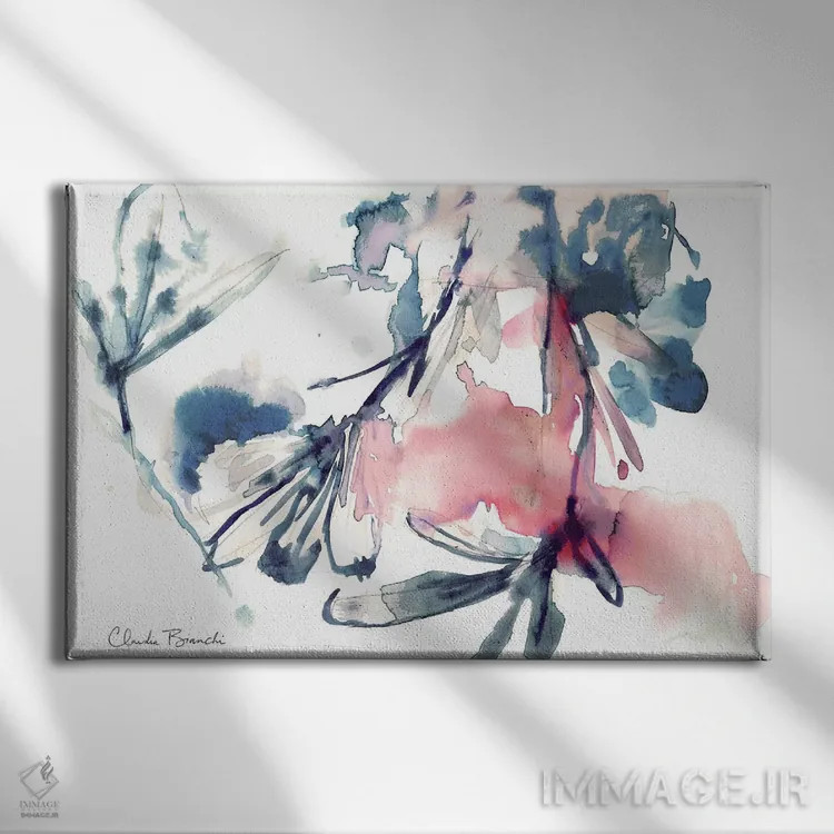 تابلو پتریکور (بوی خاک بارانخورده) اثر کلودیا بیانکی - نمای روبهرو روی دیوار