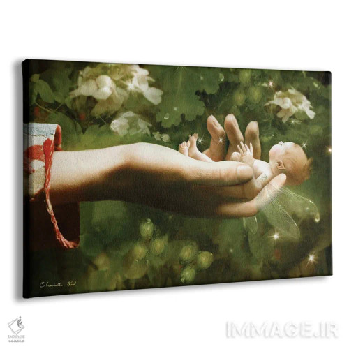 تابلو کودک سرراهی اثر شارلوت بیرد - نمای پرسپکتیو محصول