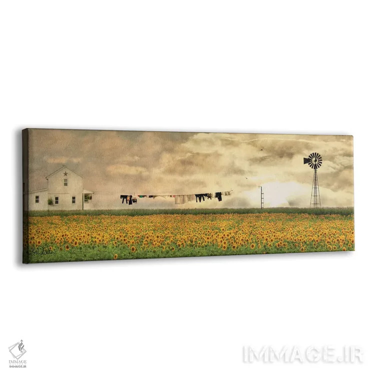 تابلو روز شستشو اثر لری دیتِر - نمای پرسپکتیو محصول