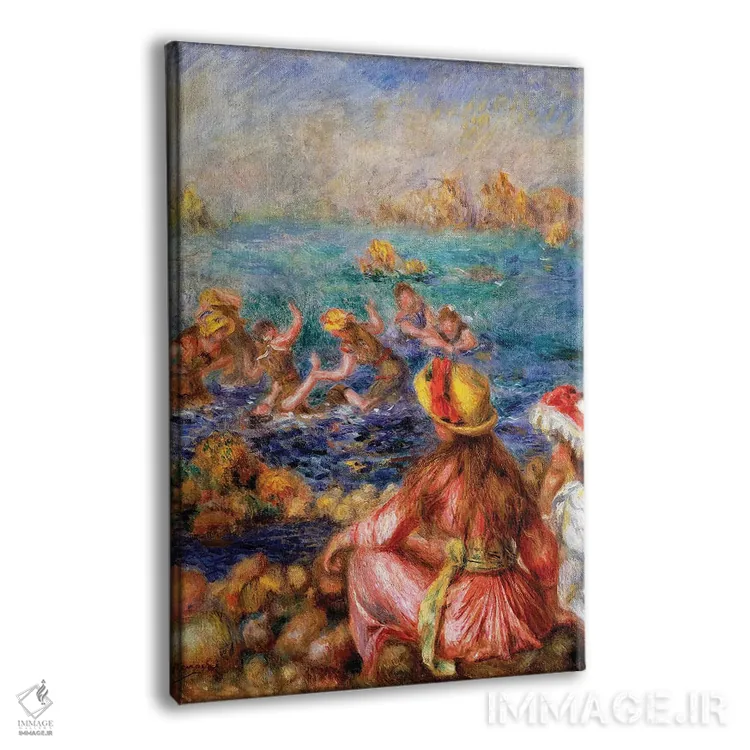 تابلو 1892,شناگران، ۱۸۹۲ اثر پیر-اوگوست رنوار - نمای پرسپکتیو محصول