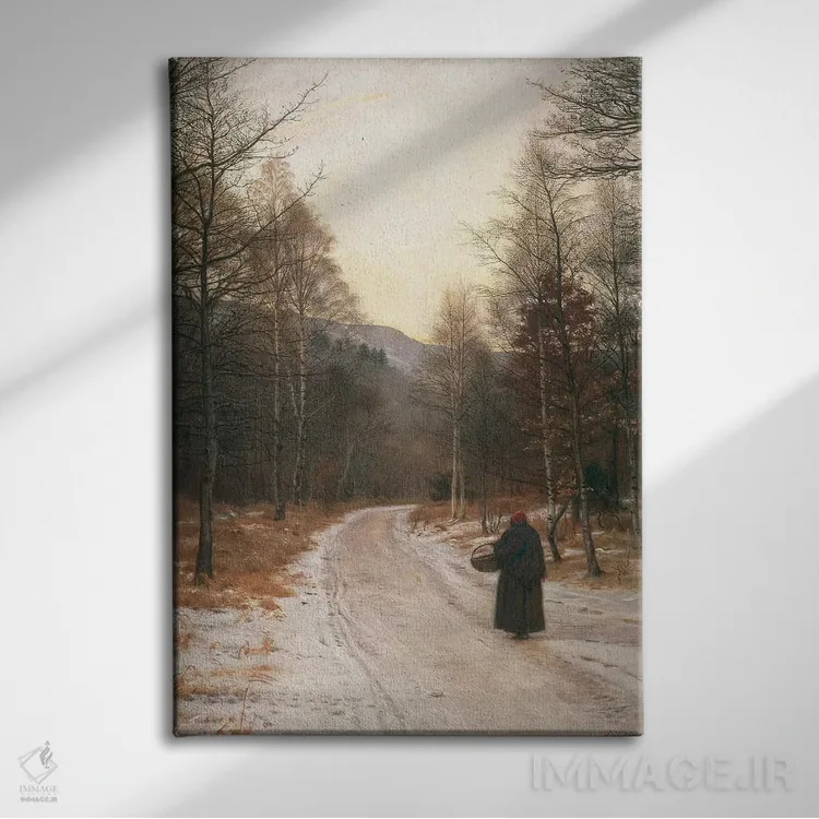 تابلو دره بیرنام، ۱۸۹۱ اثر سر جان اورت میلیِس (نقاش بریتانیایی) - نمای روبهرو روی دیوار