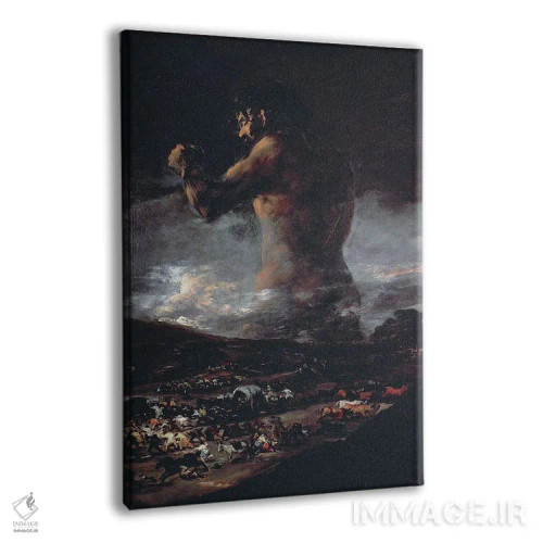 تابلو غول، حدود ۱۸۰۸ اثر فرانسیسکو گویا (نقاش و چاپگر اسپانیایی) - نمای پرسپکتیو محصول