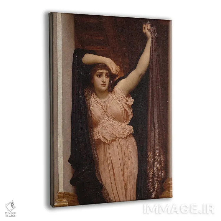 تابلو آخرین نگهبانی هرو، ۱۸۸۷ اثر فردریک لیتون (نقاش و مجسمهساز انگلیسی) - نمای پرسپکتیو محصول