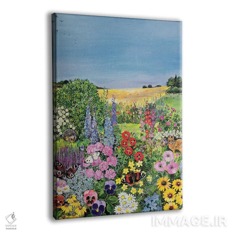 تابلو The Four Seasons,تابستان، چهار فصل اثر هیلاری جونز - نمای پرسپکتیو محصول