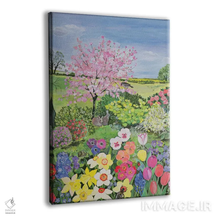 تابلو The Four Seasons,بهار، چهار فصل اثر هیلاری جونز - نمای پرسپکتیو محصول