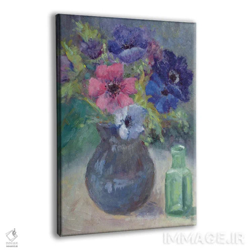 تابلو شقایقها اثر کارن آرمیتاژ - نمای پرسپکتیو محصول