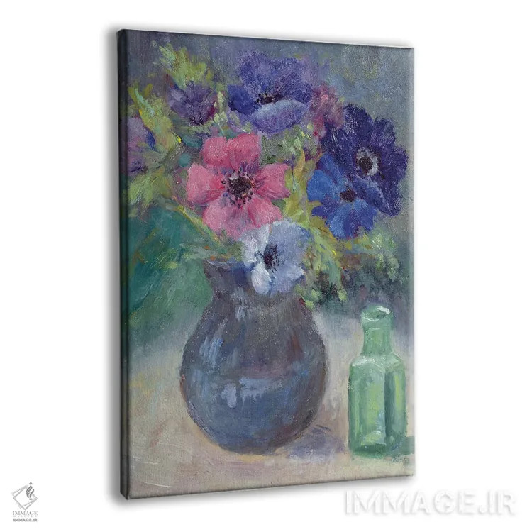 تابلو شقایقها اثر کارن آرمیتاژ - نمای پرسپکتیو محصول