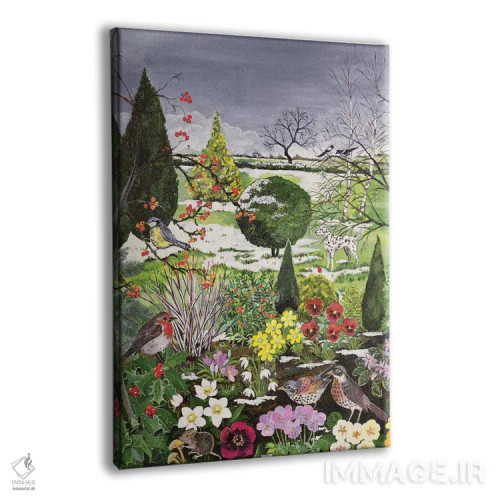 تابلو The Four Seasons,زمستان، چهار فصل اثر هیلاری جونز - نمای پرسپکتیو محصول