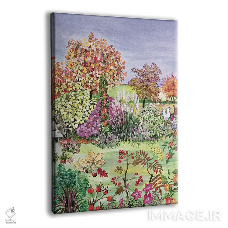 تابلو The Four Seasons,پاییز، چهار فصل اثر هیلاری جونز - نمای پرسپکتیو محصول