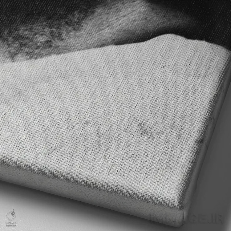 تابلو آنری دو تولوز-لوترک اثر مکتب فرانسوی (سبک یا جریان هنری) - نمای نزدیک بافت بوم